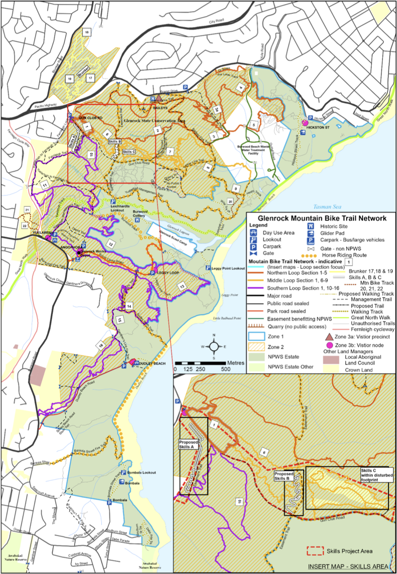 Glenrock mountain bike trails