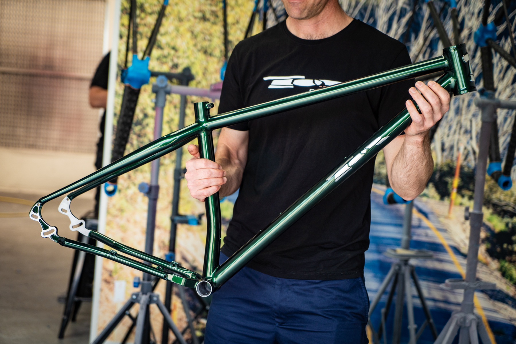 tor bikes workshop framebuilding fillet braze steel hardtail