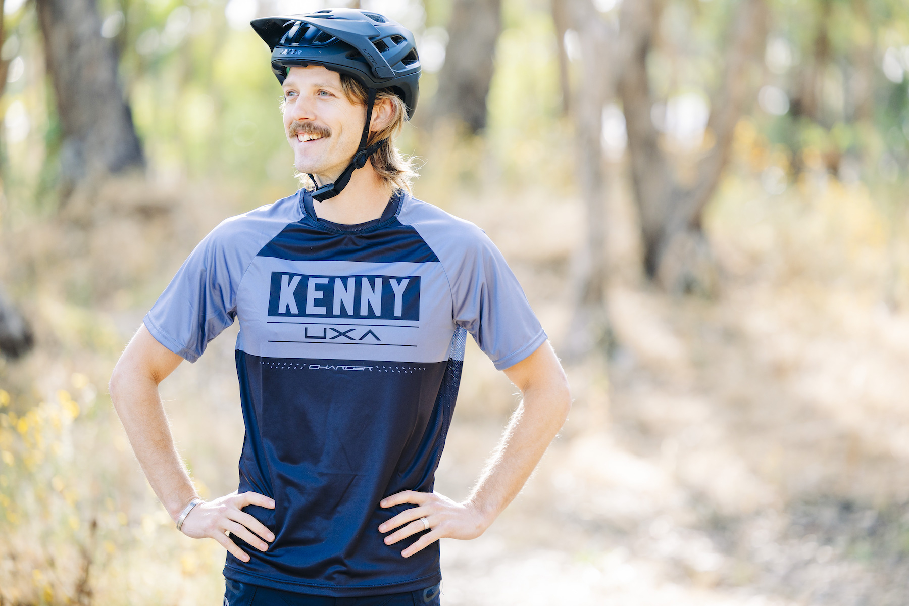 kenny racing mtb clothing charger jersey