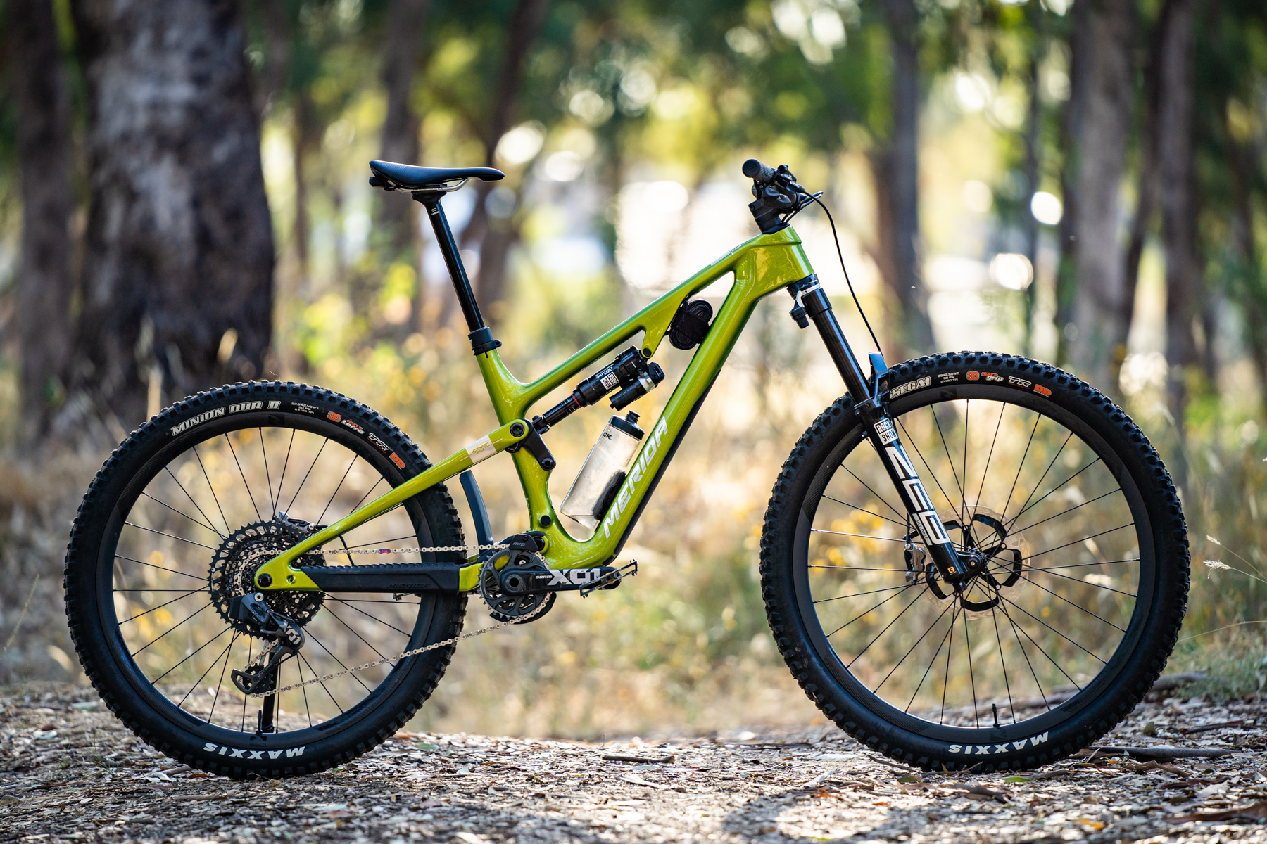 The Merida One-Sixty ranks right up there amongst our best enduro mountain bike shootout 