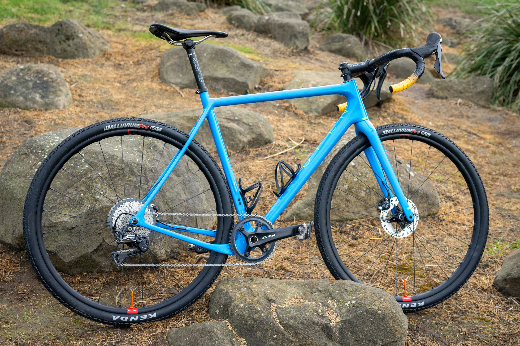 Open Cycle U.P. A custom built gravel racer with aggressive geometry