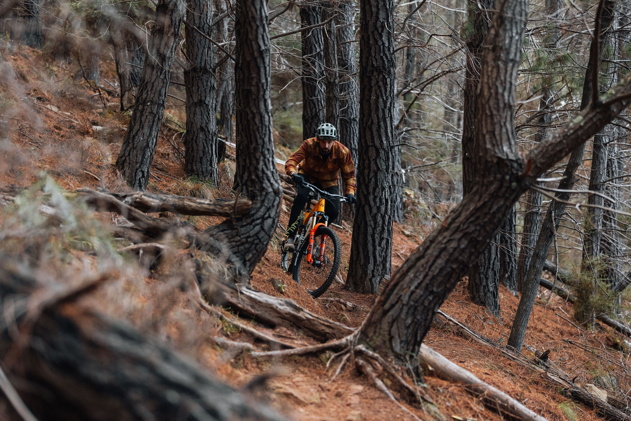 Riding Norco Sight in Mystic MTB Park
